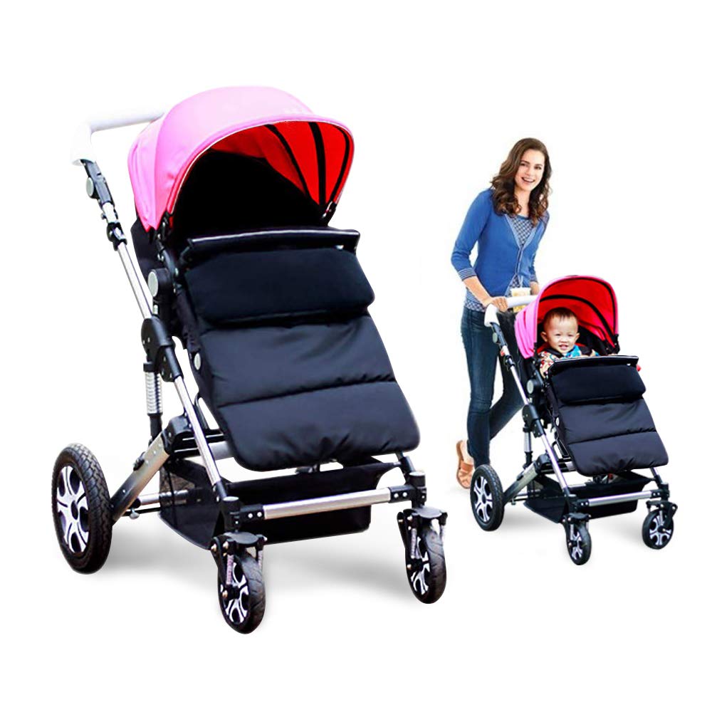 Baby Sleeping Bag Universal Bunting Bag Stroller Footmuff Cover 3-in-1 Baby Stroller Blanket Waterproof Windproof Stroller Annex Mat Keep Warm and Detachable (Black) Baby Sleeping Bag Universal Bunting Bag Stroller Footmuff Cover 3-in-1 Baby Stroller Blanket Waterproof Windproof Stroller Annex Mat Keep Warm and Detachable (Black)