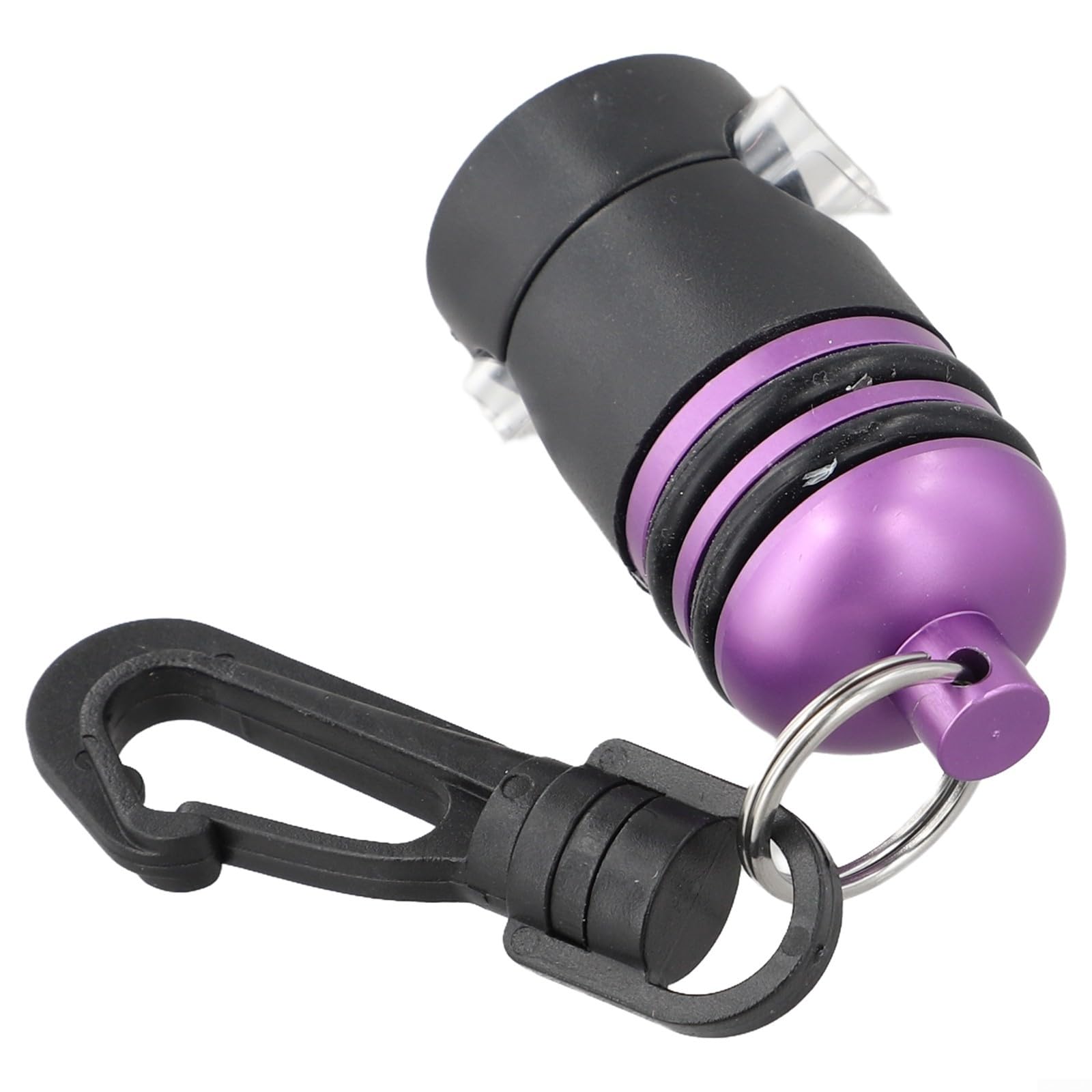 YJDOORPLAY Diving Equipment Magnetic Regulator Hose Holder Underwater Sports Octopus Clip With ABS Plastic Attachment For Scuba Diving(Purple)