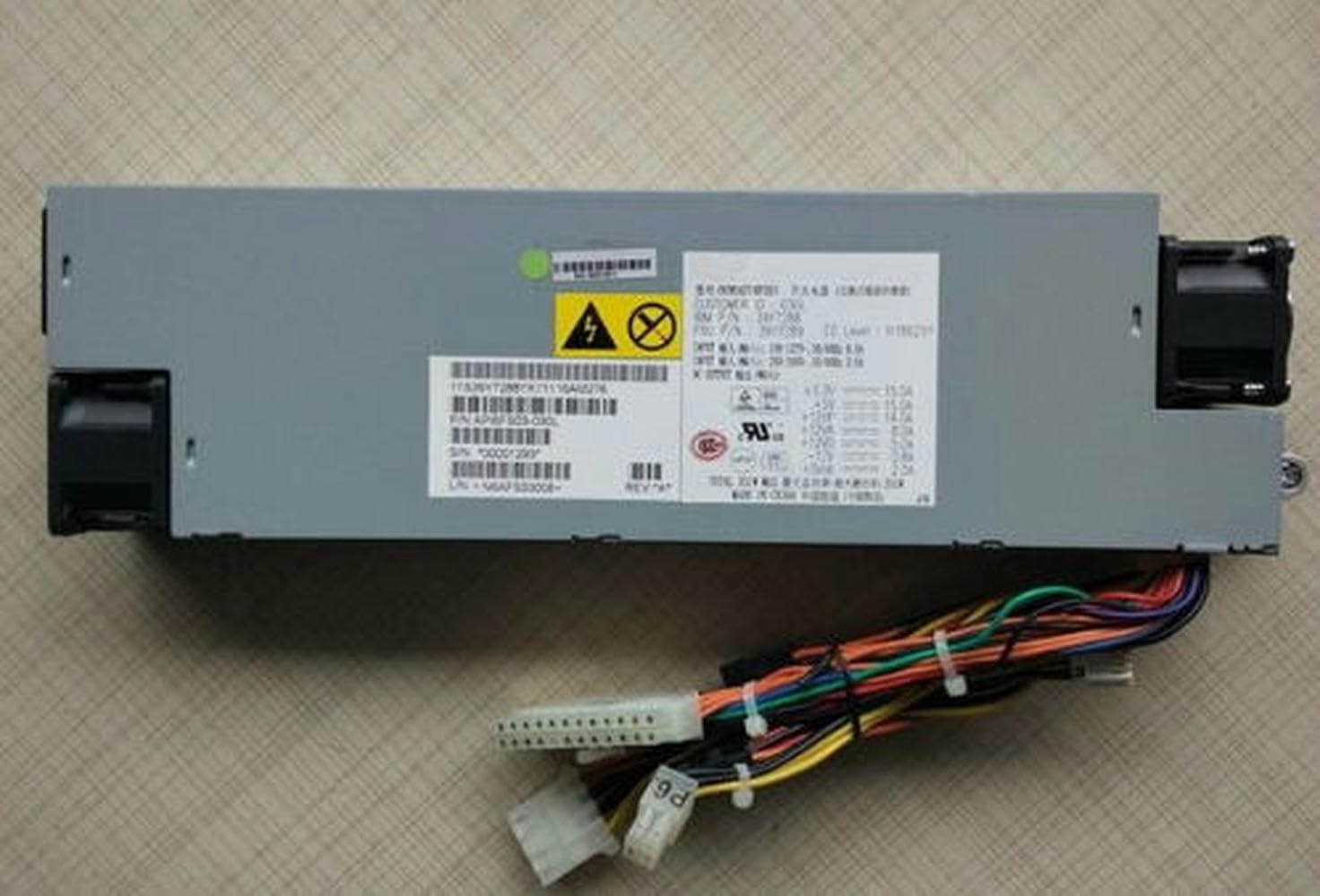 YTHYTHYTH Server ac Adapter for X3250 X3250M2 X3250 M2 39Y7288 39Y7289 API6FS03 350W