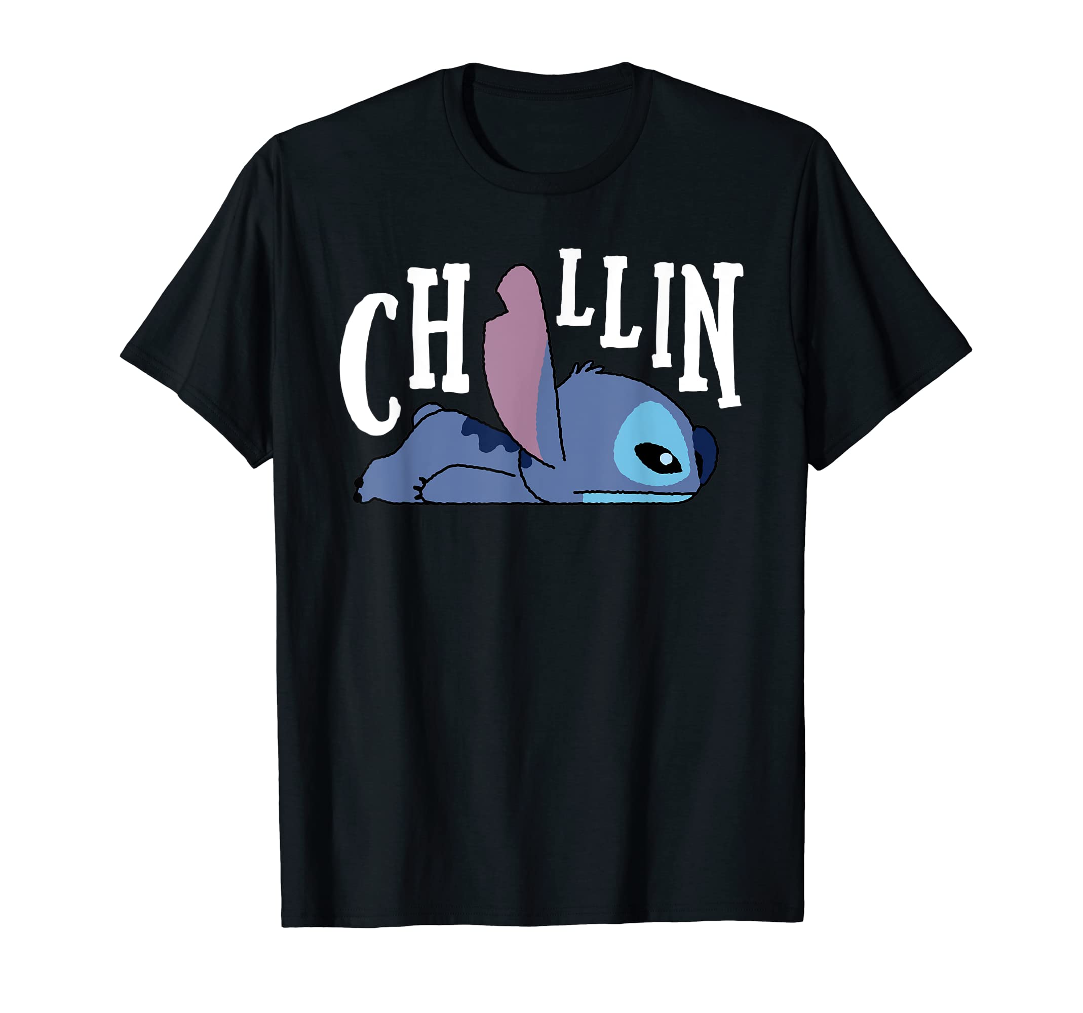 DisneyLilo And Stitch Chillin T-ShirtOEKO-TEX STANDARD 100
