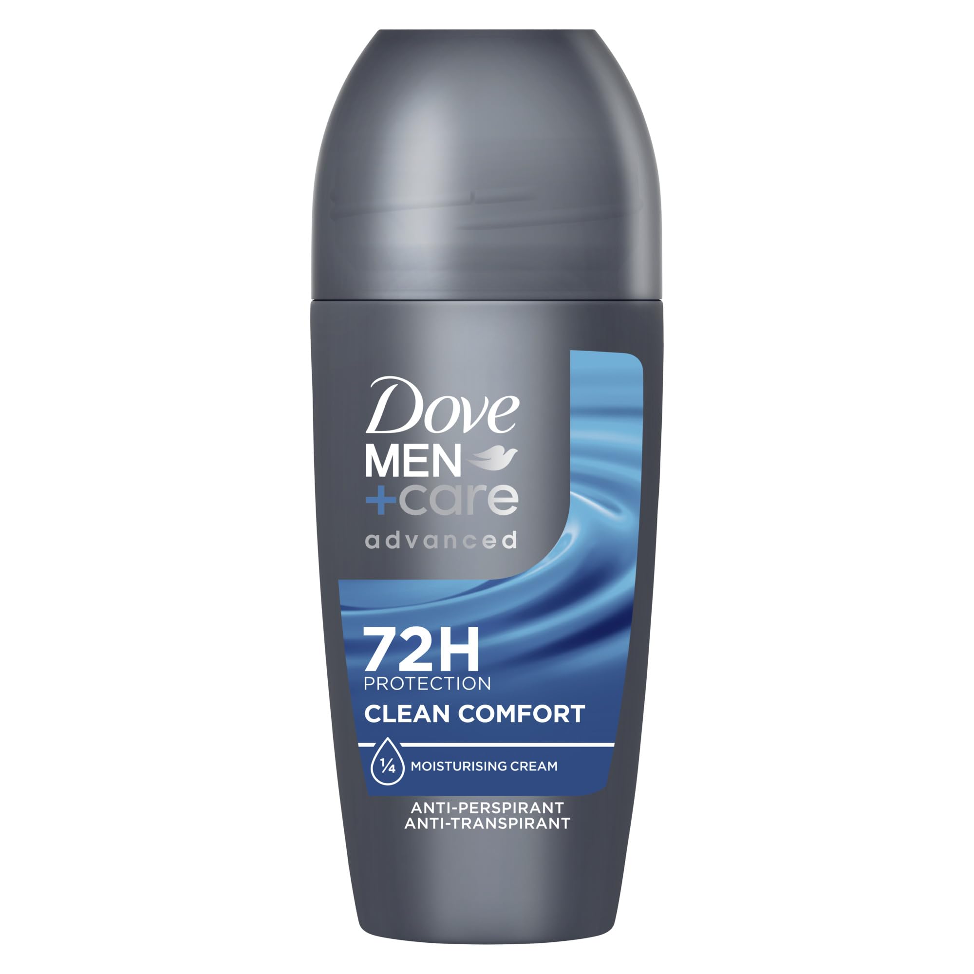 Dove Men+Care advanced Anti Transpirant Clean Comfort Deodorant mit 72 Stunden gegen Körpergeruch und Achselnässe mit Triple Action Technology 6 x 50 ml