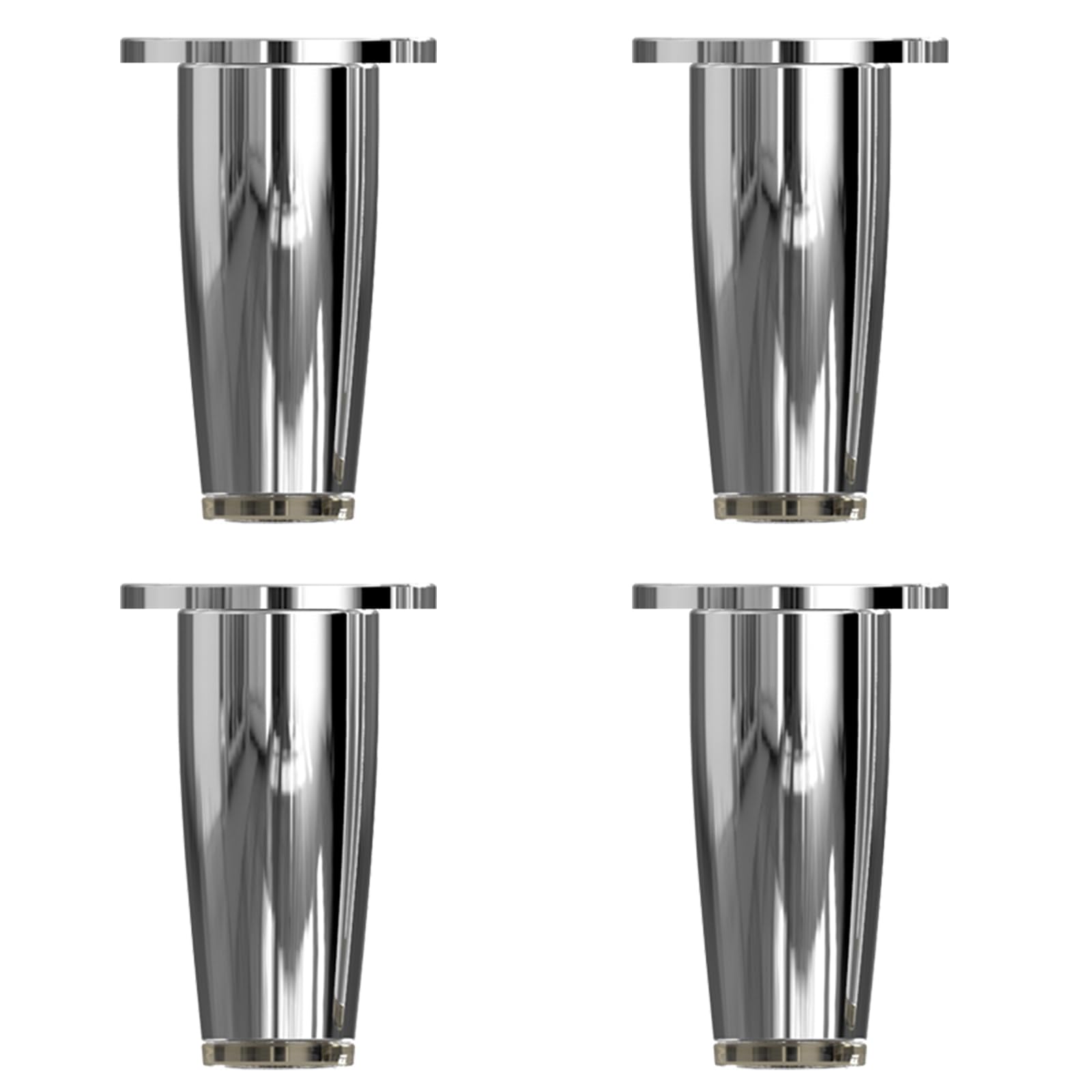 Patas de mesa ajustables anodizadas para solucionar la inestabilidad en suelos irregulares