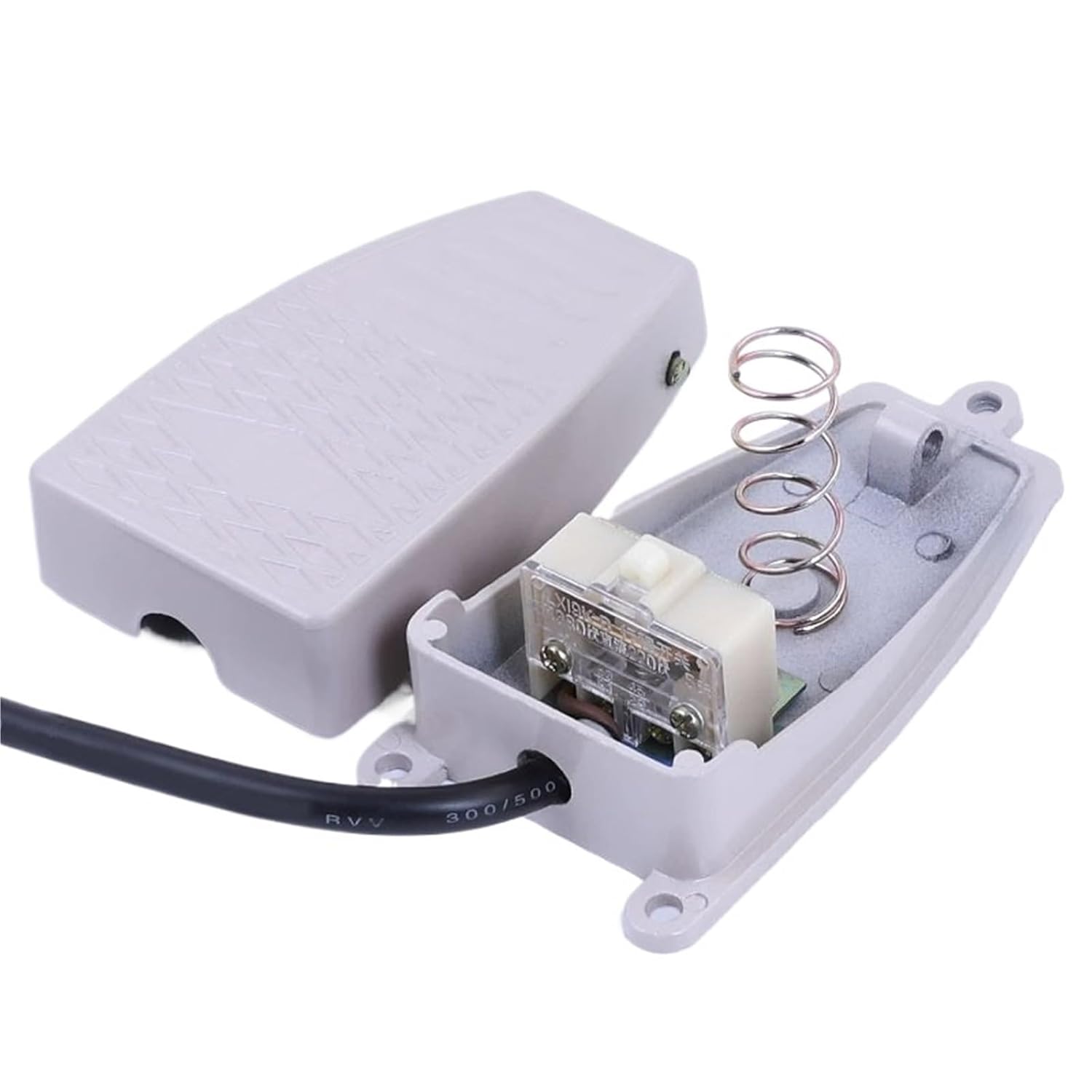 Momentary Control Foot Pedal Switch EKW-5A-B for spot Welding Machine Metal Aluminum Shell(EKW-5A-B Self Reset)