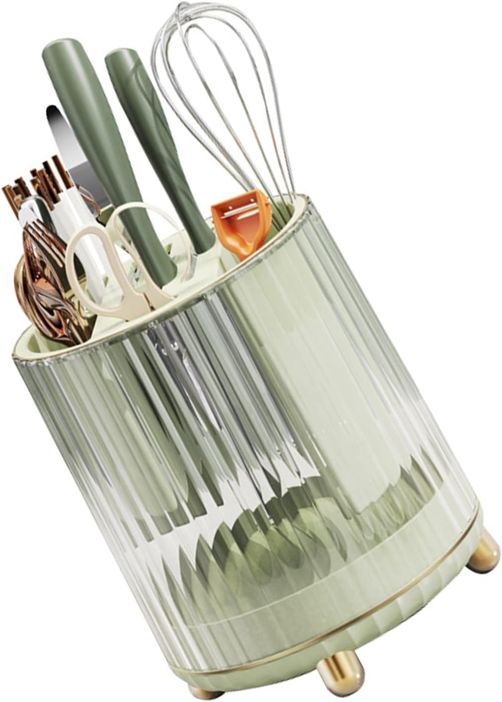 Rotating Kitchen Utensil Holder Kitchen Utensil Organizer