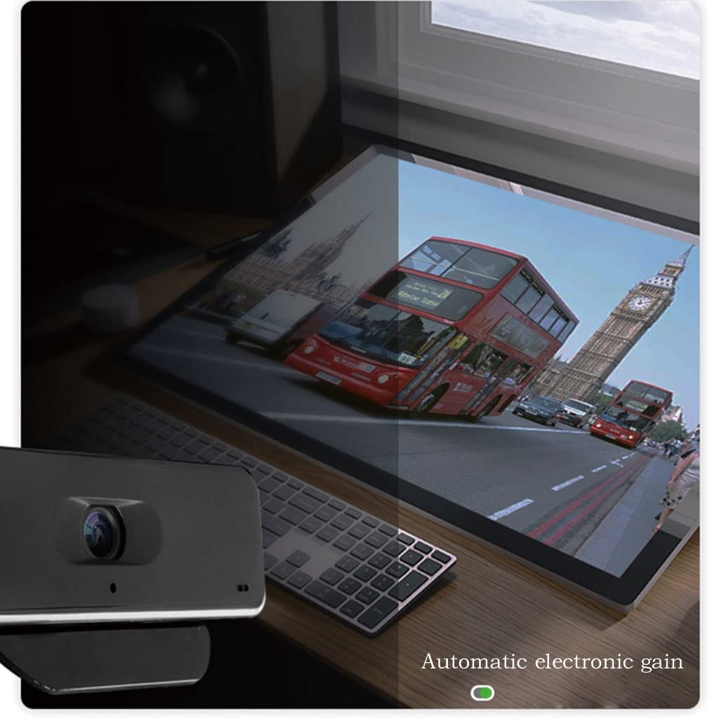 Kamera Internetowa 4K, Kamera Internetowa USB Z Migawką Prywatności, Mikrofony Z Redukcją Szumów, Inteligentne Ustawianie Ostrości, Plug & Play, Dla Skype/TikTok/YouTube