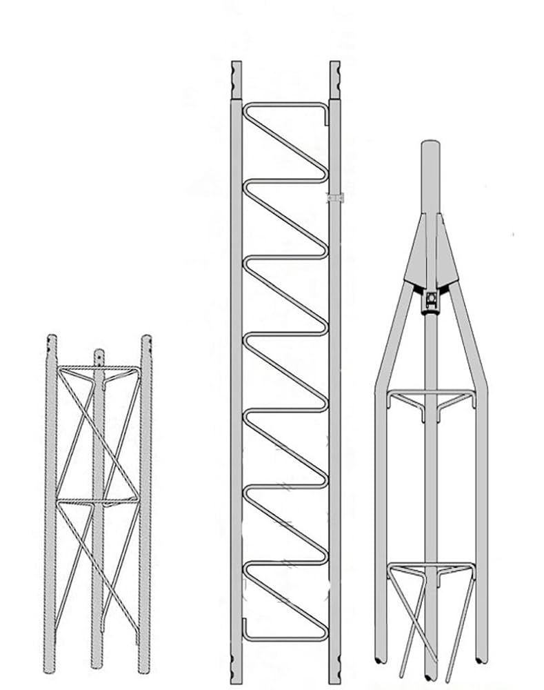 Amazon.com: ROHN 25G Series 20' Tower with 25AG Top Section