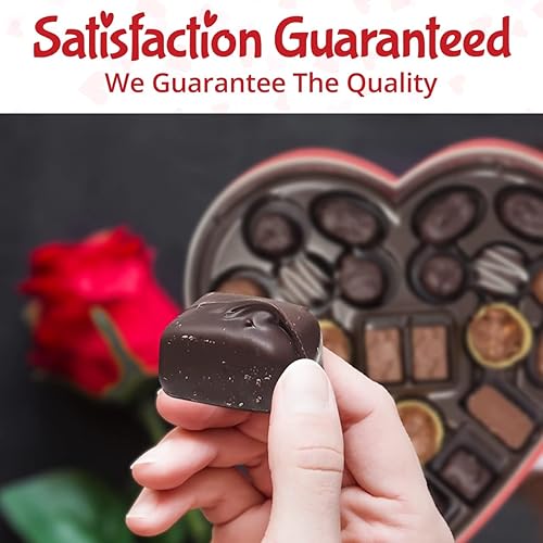 Miniatura 5 de Whitman's - Corazón surtido de chocolates para el día de San Valentín  10.3 dulces de corazón de chocolate  Regalo del día de San Valentín surtidos