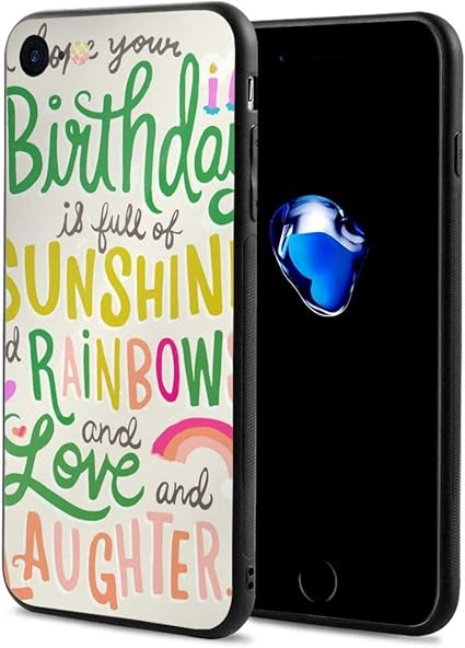 Amazon スマホケース Iphone 7 ケース Iphone 8ケース 誕生日の願いもっと 携帯ケース 耐衝撃 擦り傷防止 極薄 軽量 指紋防止 全面保護 携帯カバー 背面カバー ケース カバー 通販
