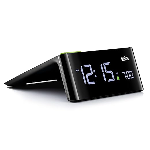 VA LCD Digital Clock with Touch Snooze
