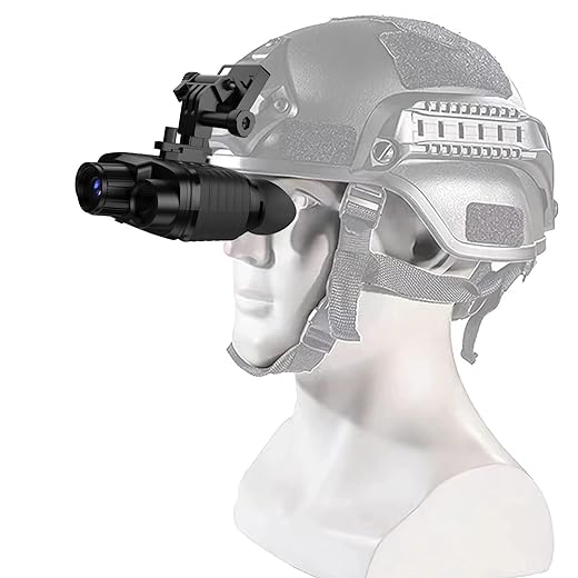 GOYOJO Head-Mounted Night Vision Goggles, Night Vision Binoculars with 4500mAh Rechargeable Battery, 32GB Card Recording Photo & Video, Gift for Men, Hunting & Camping Gear