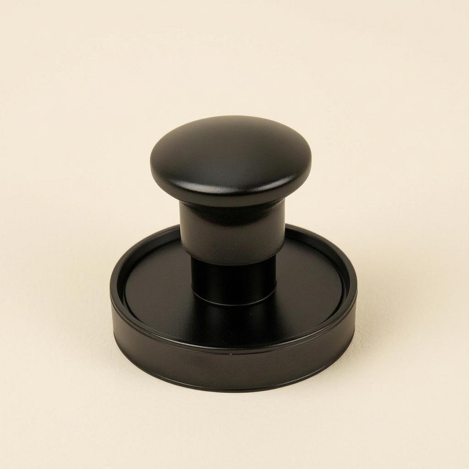 Gralara Portafiltro Sin Fondo de 58mm con Tamper de Aleación Y Acero Inoxidable para Cafetera Espresso con Superficie de Presión Circular Adecuado para