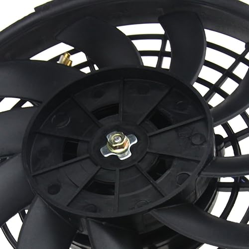 Miniatura 3 de SING F LTD Kit de ventilador de radiador Enfriador de enfriamiento de coche 9 pulgadas 12V Kit de montaje para coche universal