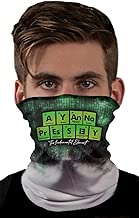 Face Mask with AYANNA PRESSLEY Periodic Table Chemical Symbol Gaiter