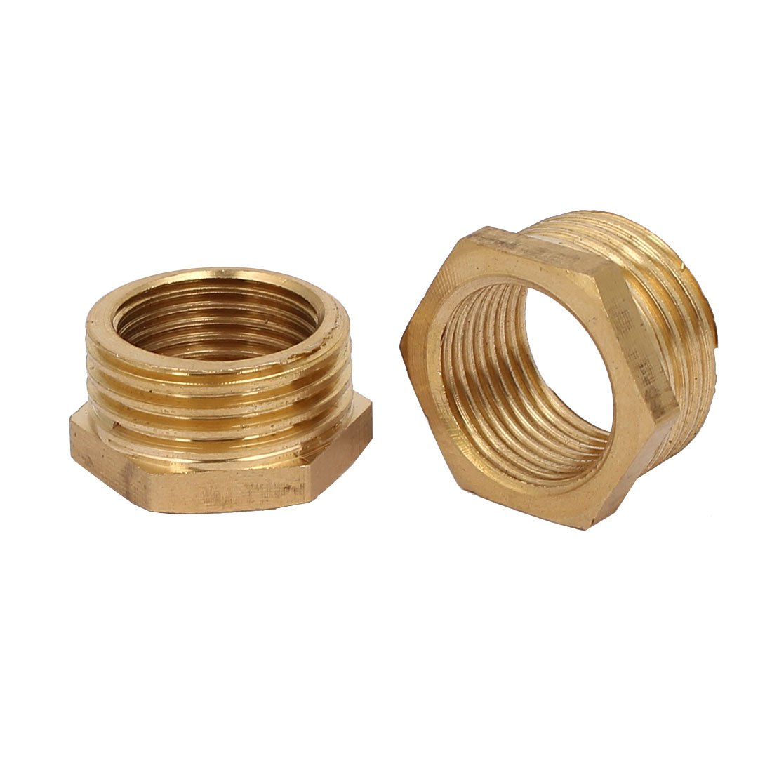 RACCORDO A T IN OTTONE GIALLO FEMMINA - Foto 7