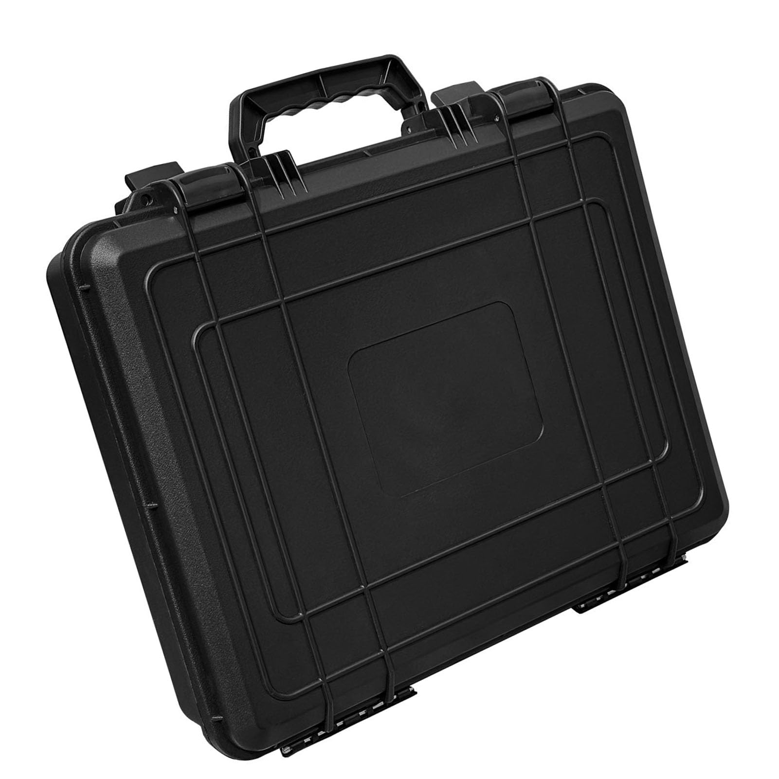 Custodia da trasporto Guscio in plastica resistente alla pioggia Interno in schiuma ad alta densità per viaggi in campeggio Stoccaggio all'aperto