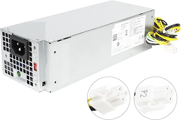 LXun Upgraded 260W H260EBM-01 PSU Power Supply Compatible with Dell Optiplex 3060 3050 3050M 5050 5060 7050 7060 3080 5080 7080 5090 7090 7080MT WYHR8 Switching Power Supply Connector: 6Pin+4Pin+4Pin