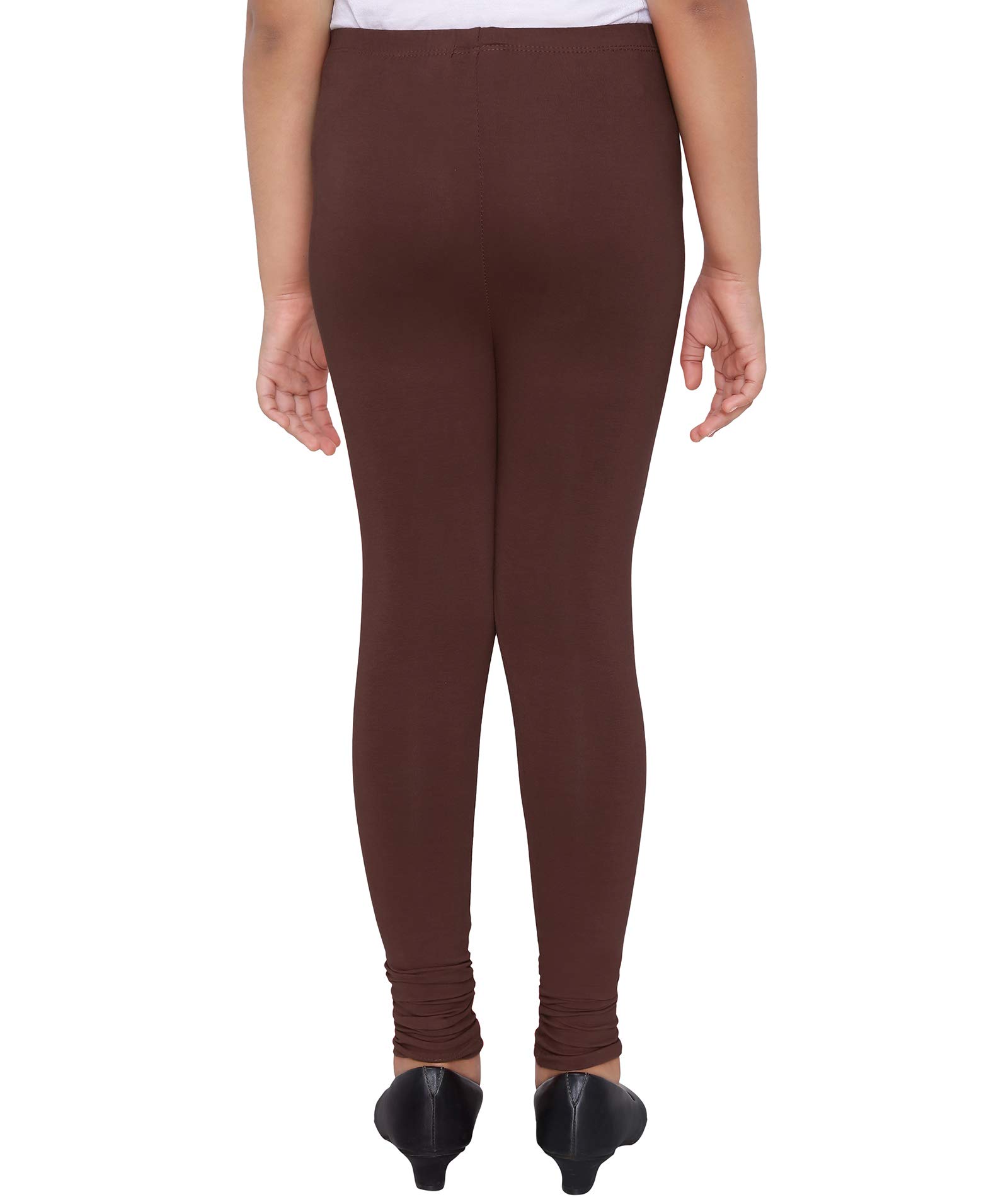 Robinbosky Premium Girls Brown Leggings(2-3 Years(22), Burgundy) - Image 5 thumbnail