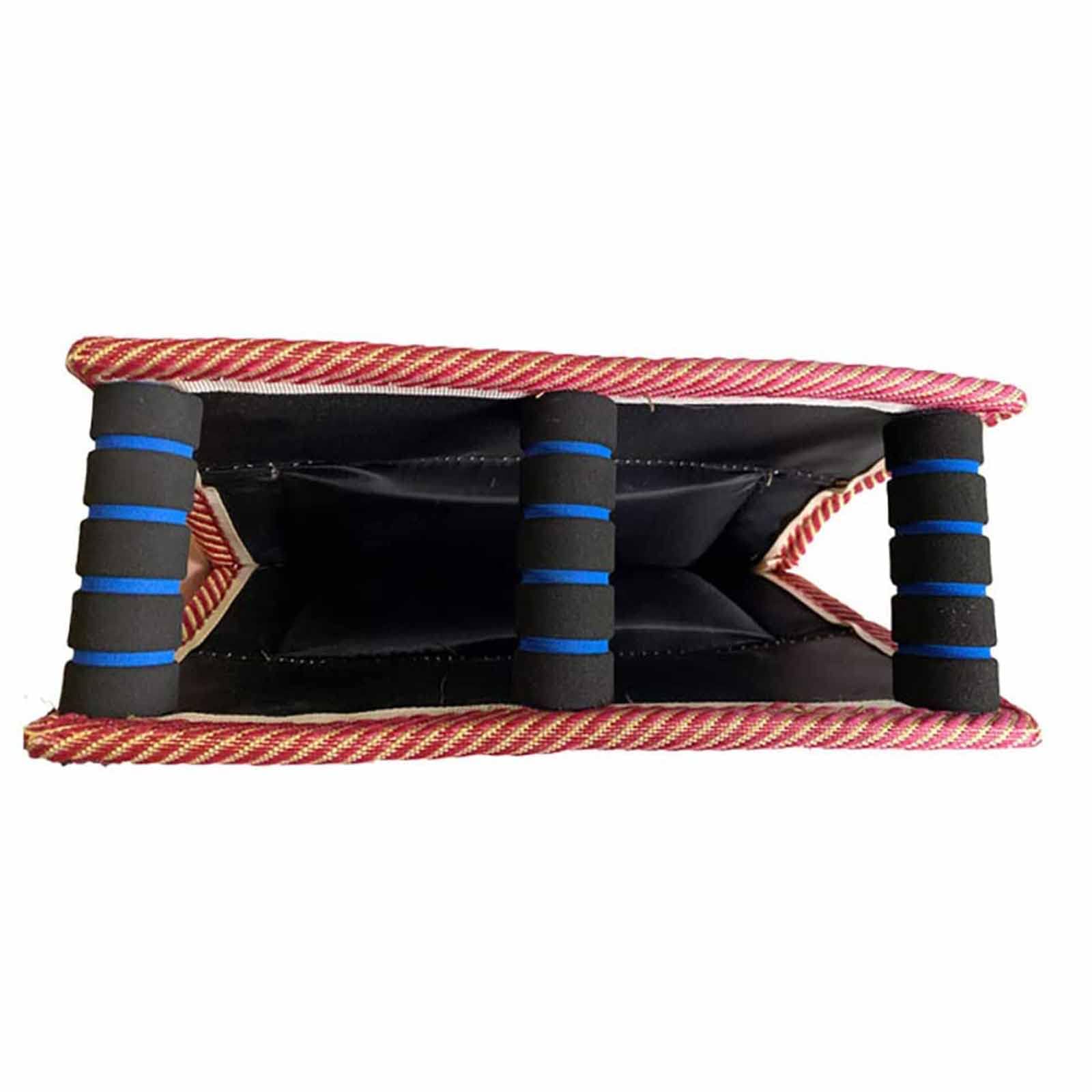 Cuscino per morso di Cane - Manicotti da addestramento Giocattolo a Cuneo in Iuta Cuscinetto per mordere Sicuro con 3 Manici Comodi e Resistenti per K9 Schutzhund Work Dog Young Do