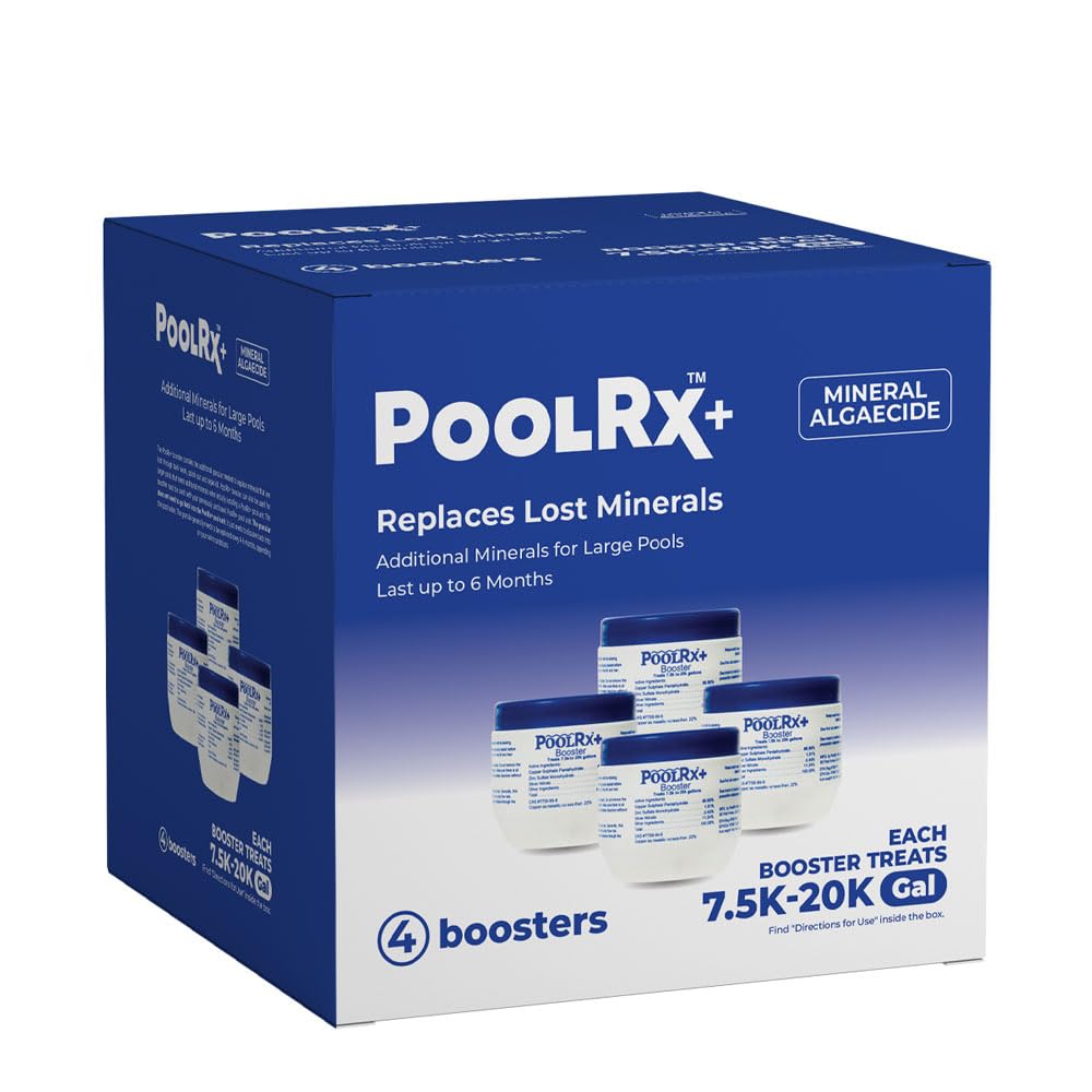 PoolRx+ Blue Booster 4-Pack