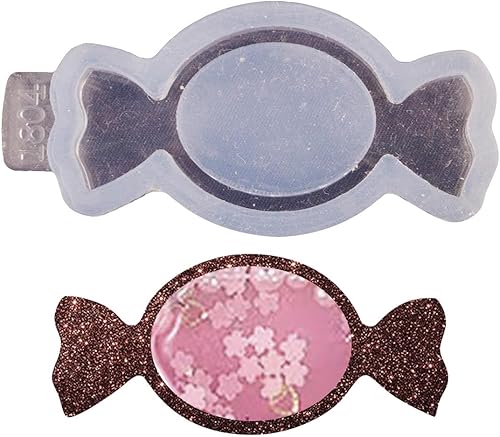 Molde de silicona con forma de caramelo lindo molde de pastel para pastel de caramelo para bricolaje caramelo fondant decoración de pasteles molde