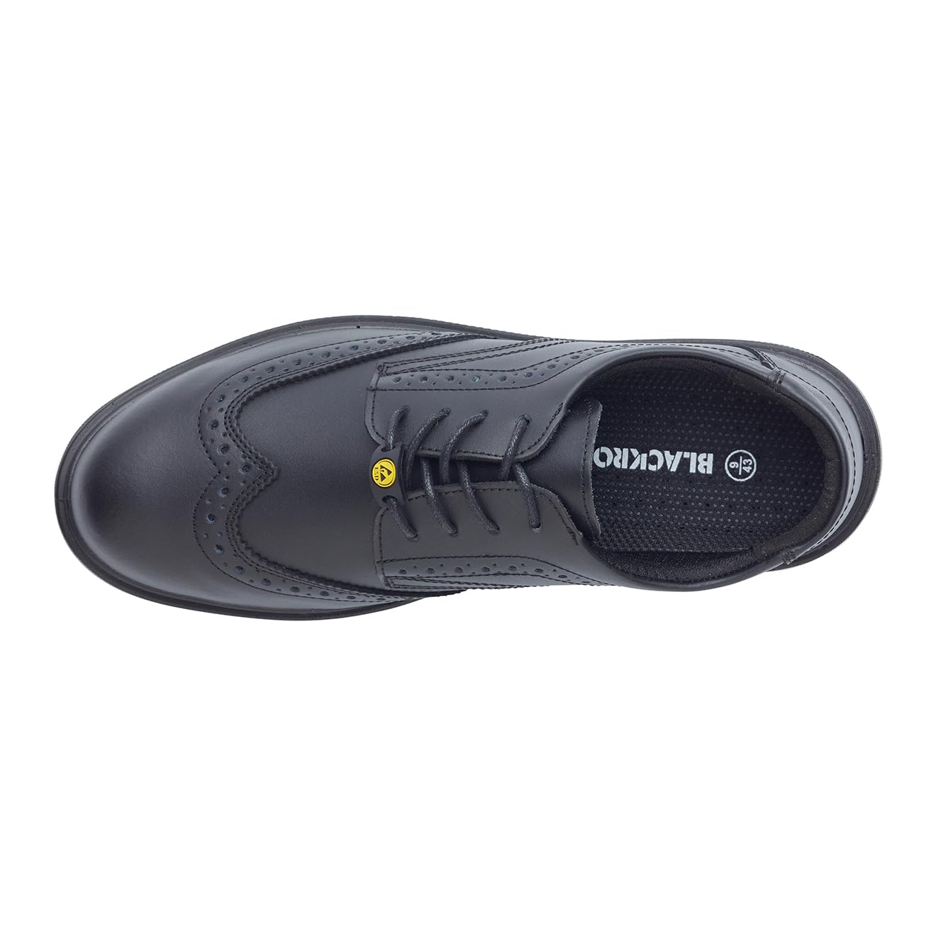 Blackrock Black Brogue Shoe, Scarpe per lavori industriali Unisex-Adulto
