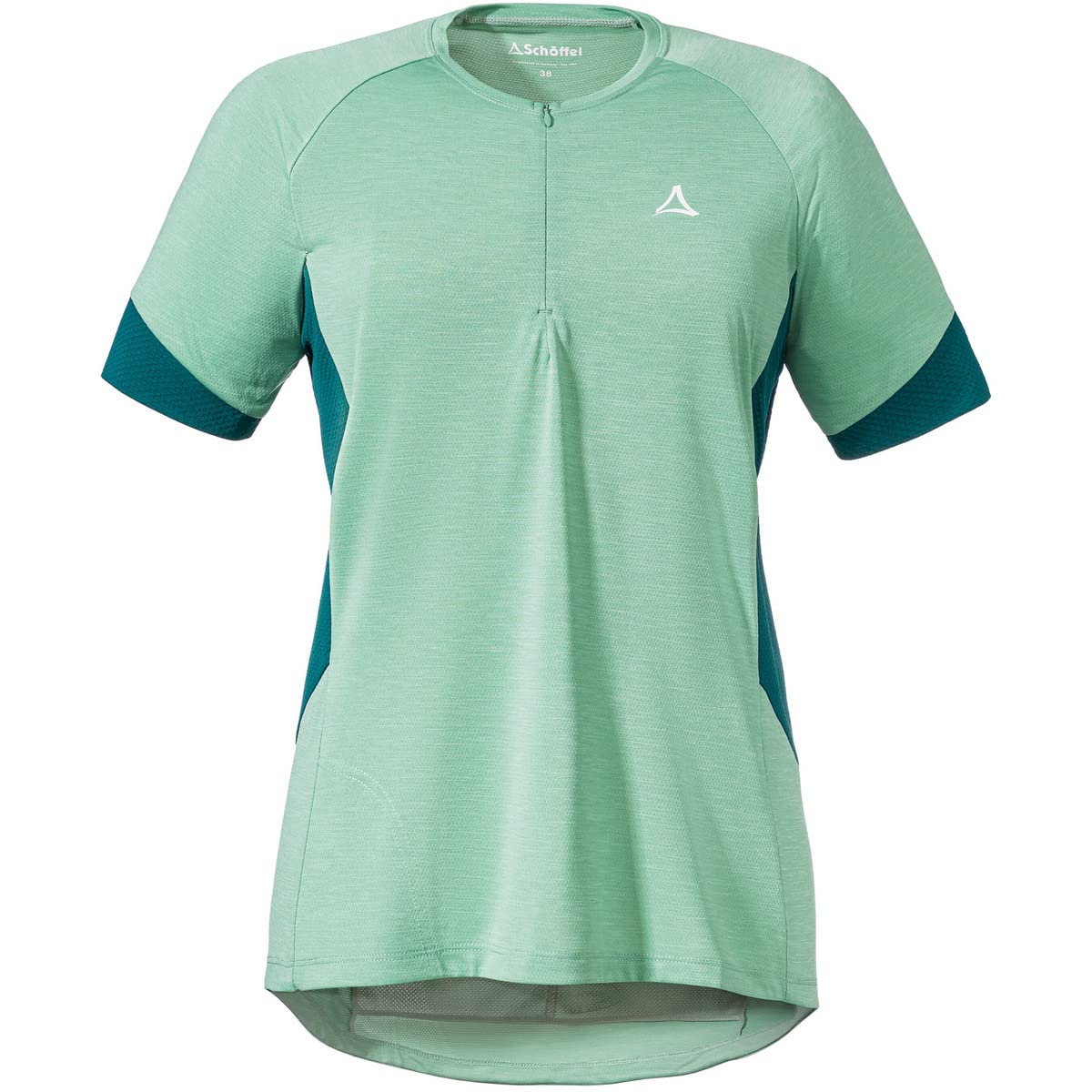 Schöffel Women's Auvergne L Shirt Hiking, Matcha Mint, 42