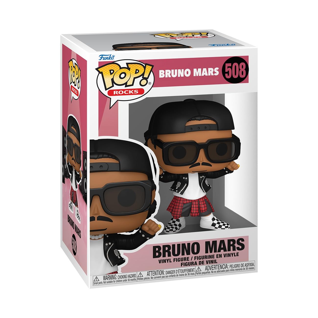 Funko Pop! Rocks: Bruno Mars - APT. | Merchandising Oficial - Figura de Vinilo Coleccionable para Decoración - Regalo Friki de Cumpleaños