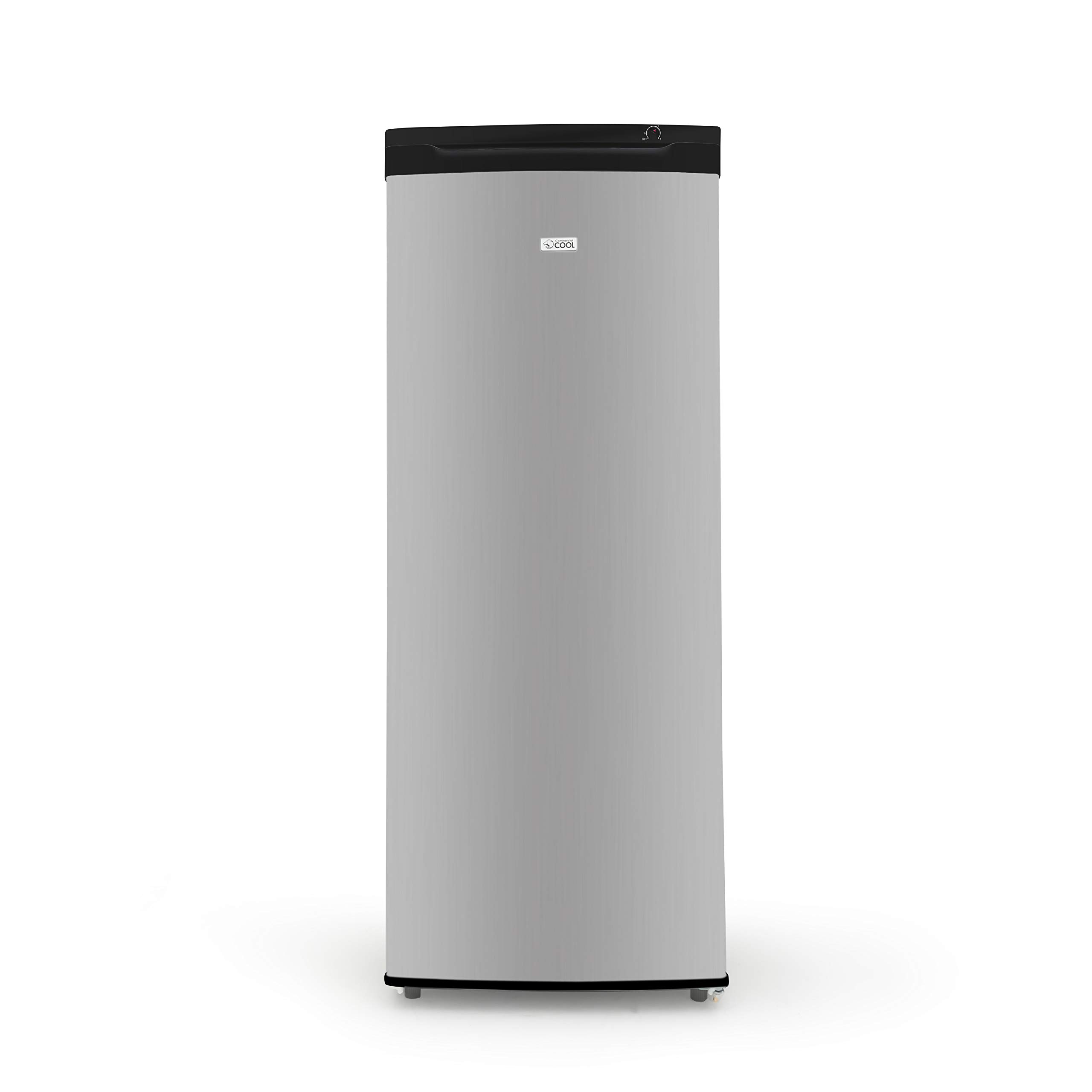 Commercial Cool Upright Freezer, Stand Up Freezer 6 Cu Ft with