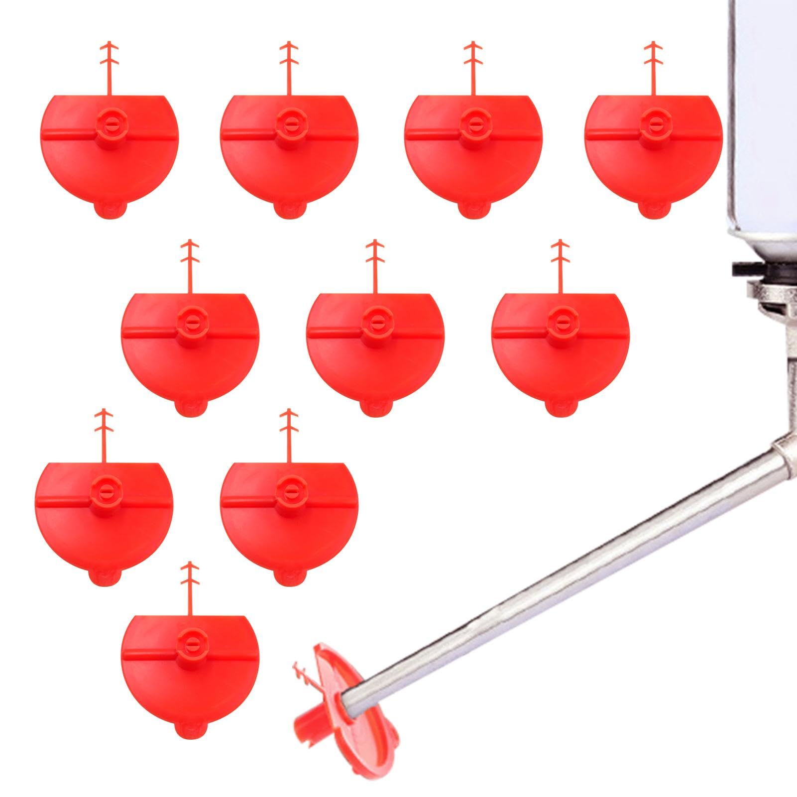 QUARKZMAN Getto Spray, 1 Pezzo - Getto a Ventaglio Piatto a 110°, Punte