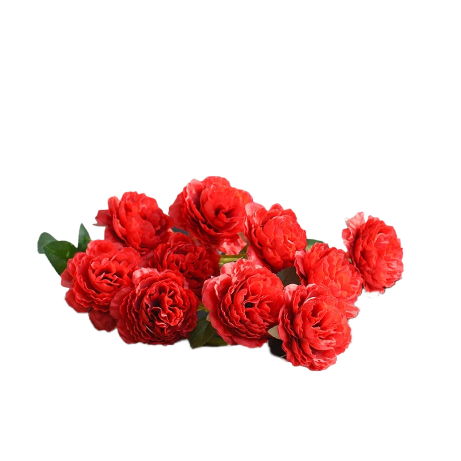 FCHXXDAD Simulated Peony Bouquet Festival Wedding Flower Branch Wall Decoration