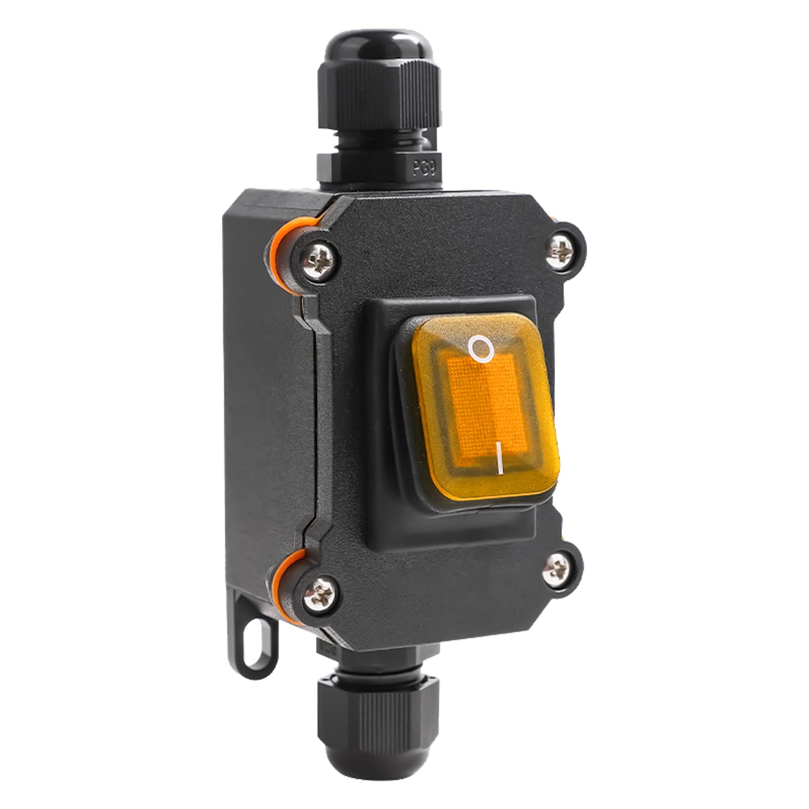 Waterproof Inline Cord Switch Yellow, 2Side : Amazon.sg: Automotive