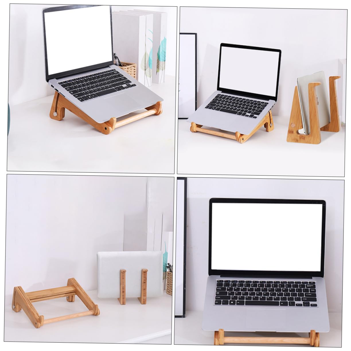 UKCOCO Soporte Ajustable para Laptop Soporte Computadora Diseño Elegante y Duradero