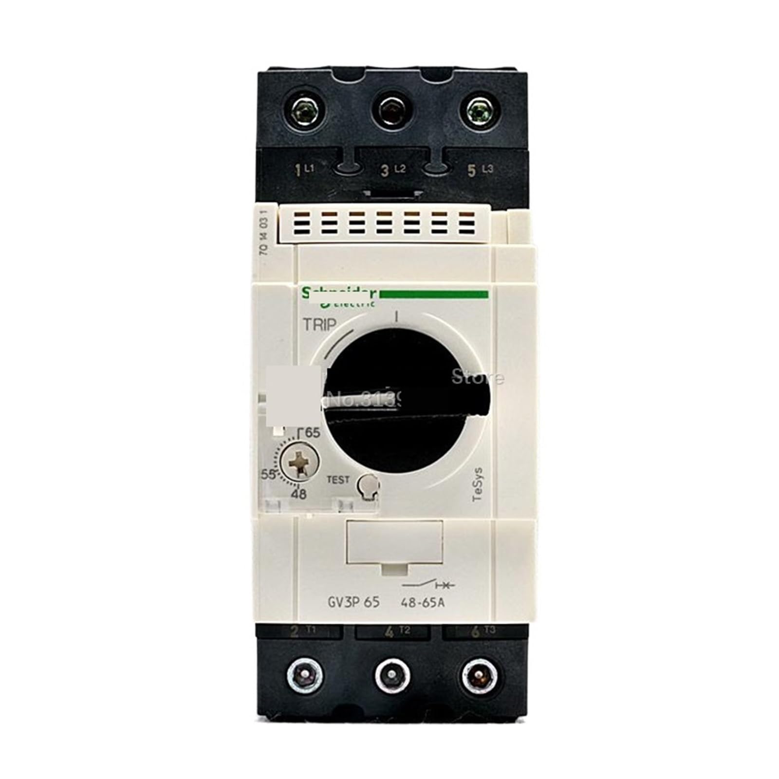 Disyuntor GV3-P65 940541 48-65A 3P con mando por perilla rotativa para motor