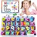 225PCS Magnetic Letters and Numbers for Kids with Double-Side Magnet Board and Storage Box - ABC Uppercase Lowercase Foam Alphabet Letters for Toddlers - Classroom Home Education Spelling Learning Set