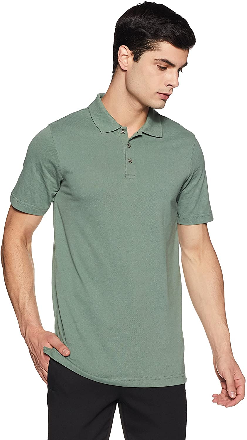 adidas Adult Men’s Poly Cotton T-Shirt – Lightweight, Breathable & Durable Sports Tee for Training, Running, Gym & Everyday Casual Activewear Top for All-Season Green-picture-15