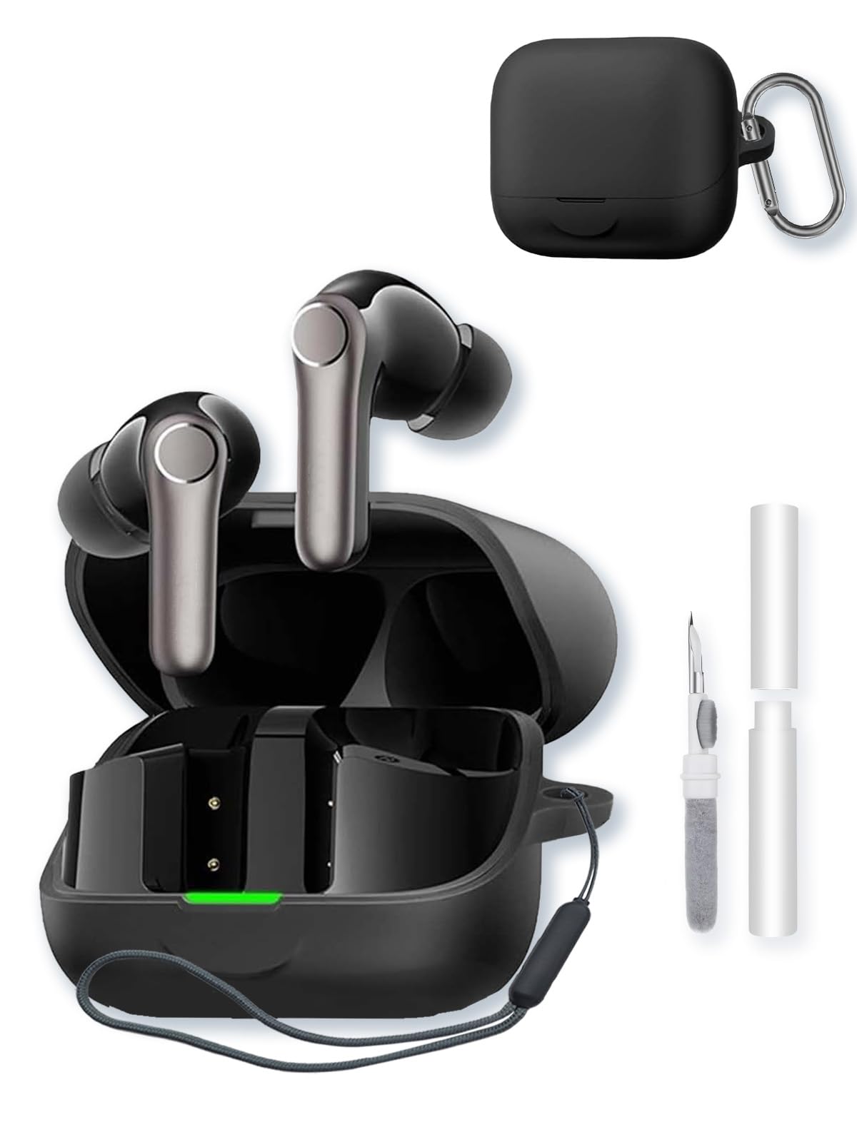 EarFun Air Pro 4+ ケース付き Amazon.com: Case for EarFun Air Pro 4+ Earbuds,Soft Protective