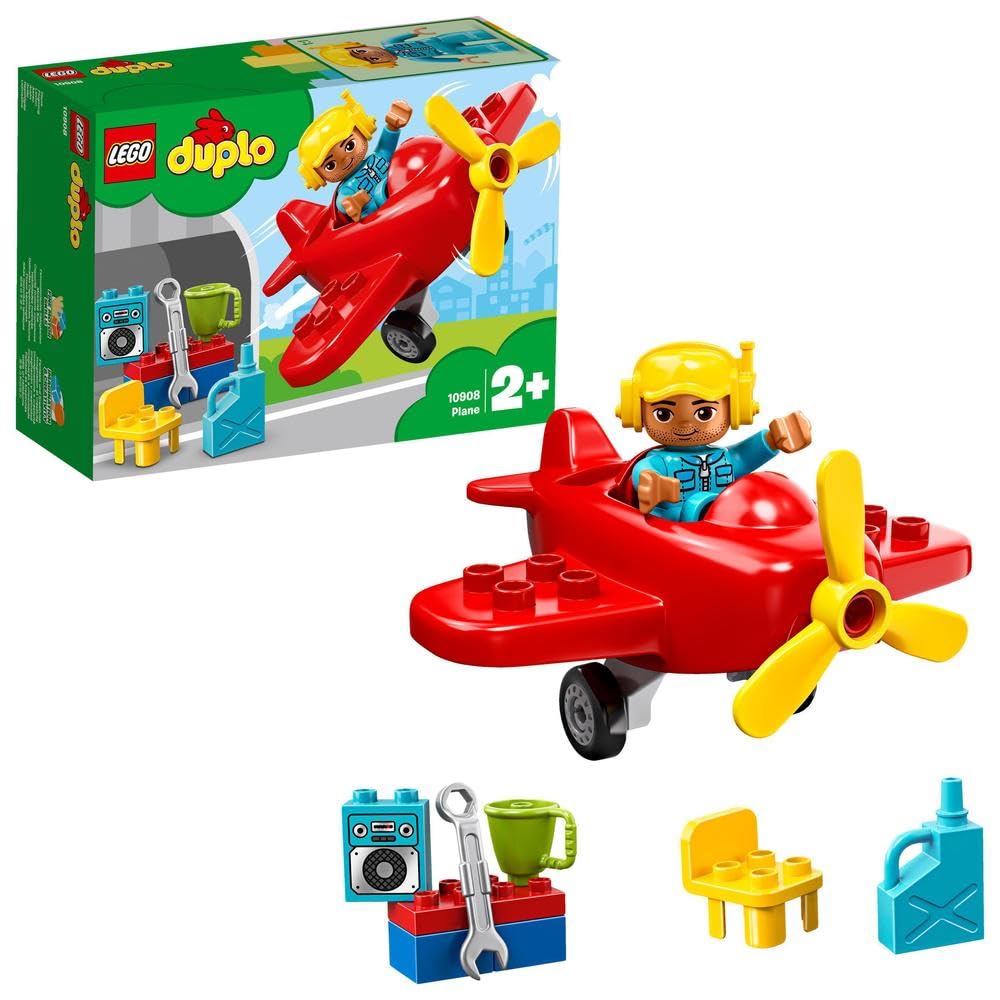 LEGODUPLO Town Plane 10908 Building Bricks (12 Pieces)