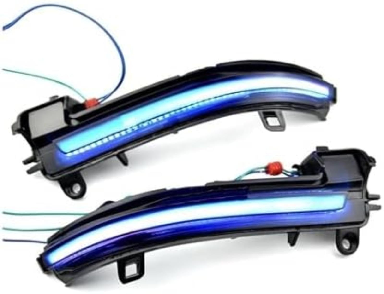 Dla BMW F20 F21 F22 F30 E84 1 2 3 4 Series 2010-2024 dynamiczny kierunkowskaz migacz boczny kierunkowskaz w lusterku Lampka kontrolna lusterka bocznego (Blue) Lampka kontrolna (Blue)