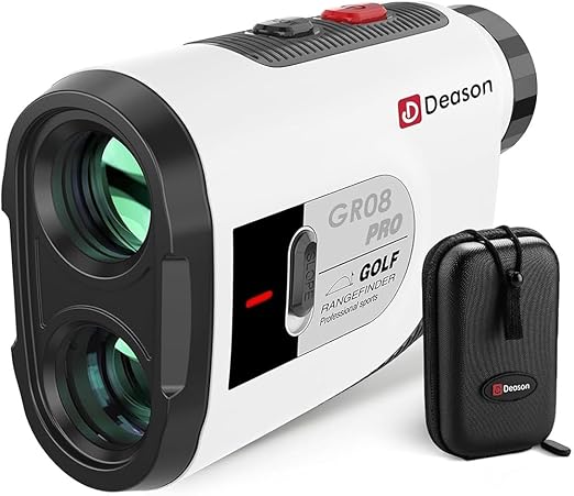 Golf Rangefinder with Slope,1300 Yards Laser Rangefinder,7X Magnification, Rechargeable Range Finders Golfing with Flag Lock Vibration,Speed Mode for Hunting Shooting.