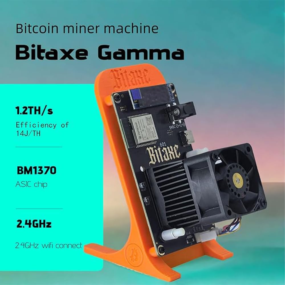 Btc Solo Miner Bitaxe Gamma 601 1.2TH/s, Antminer S21 Bitcoin Miner