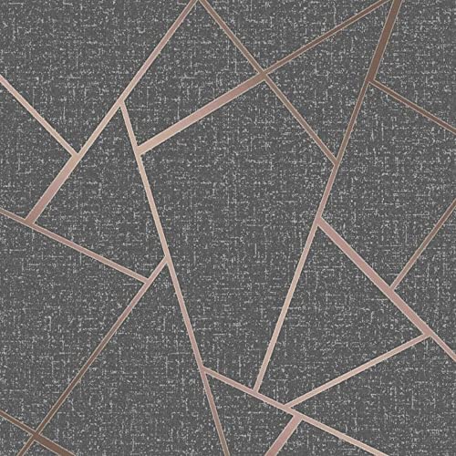 Fine Decor Wallcoverings FD42283 Papel pintado fractal de cuarzo