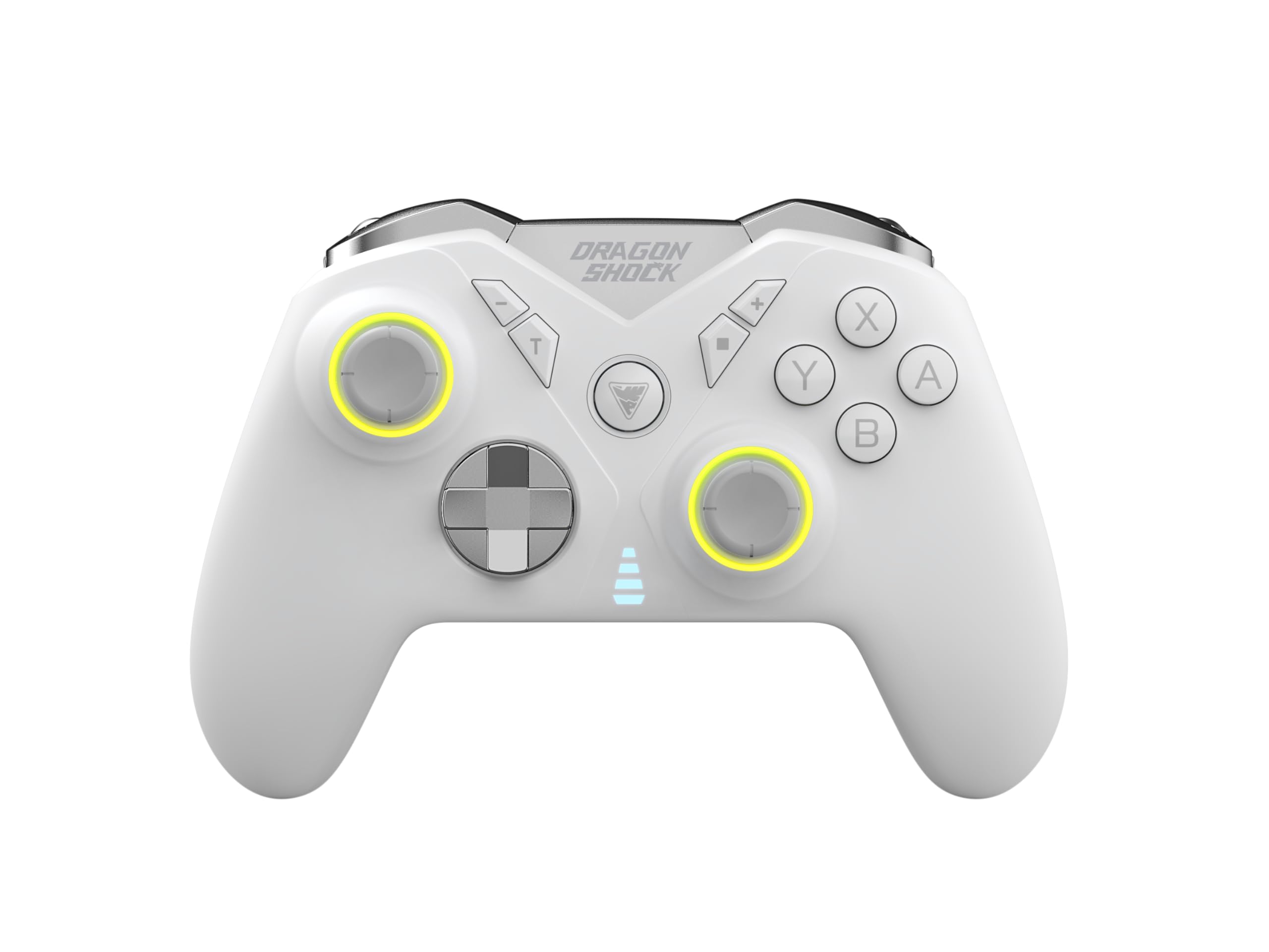 NEBULA PRO - Manette sans Fil Pro Blanche pour Nintendo Switch, Switch Lite, Switch OLED, PS3, PC et Android