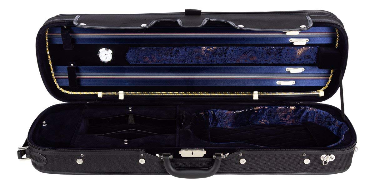 Custodia per violino di legno Lord 4/4 navy blue M-Case
