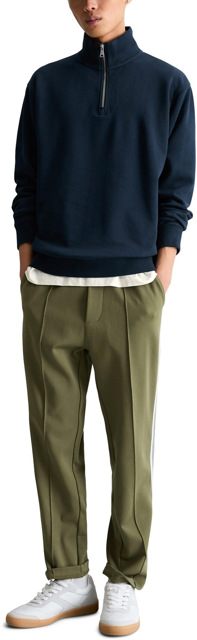 Marc O'Polo Denim Jersey Marinero Hombre de algodón orgánico Relaxed Fit