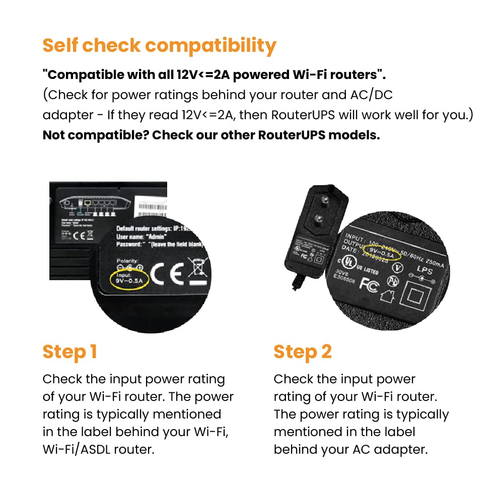 Buy RESONATE RouterUPS CRU9V, UPS for WiFi Router | Up to 4 Hours Power ...