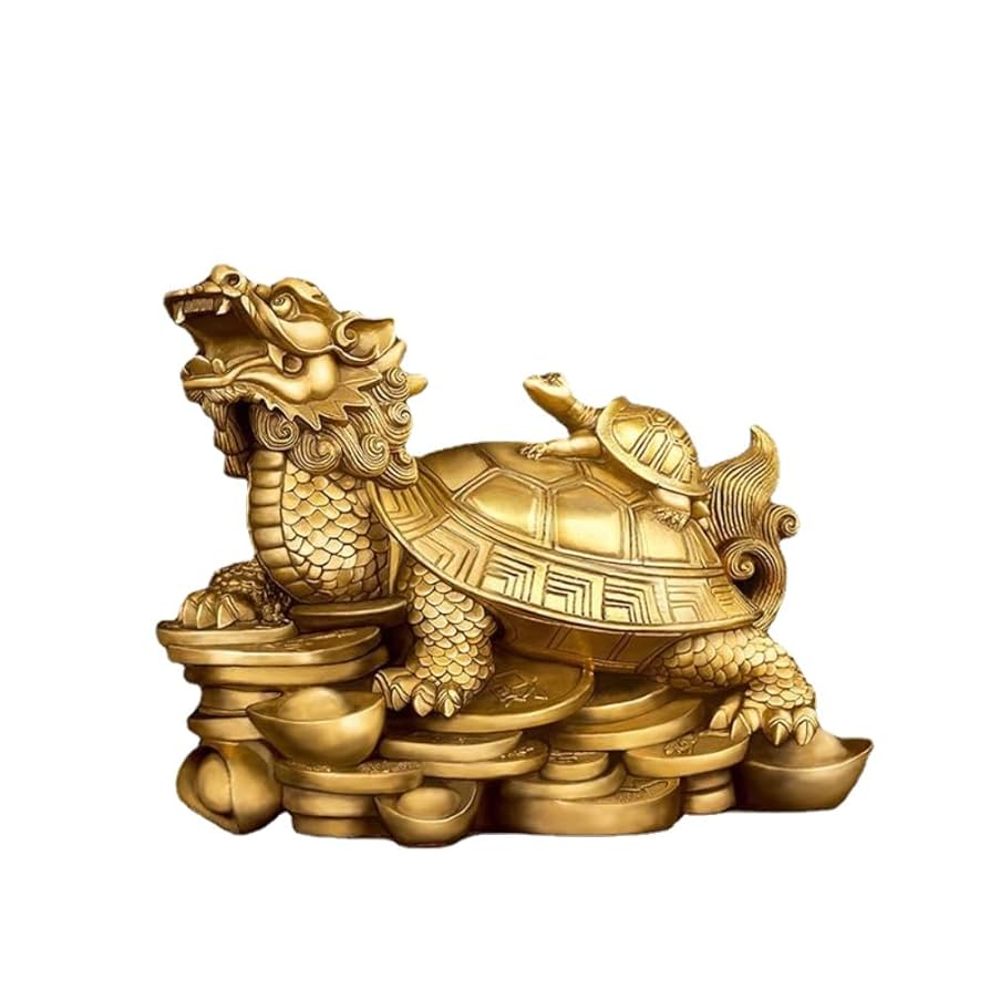 銅製 龍頭亀 八卦銅亀 応接間 書斎 茶室 執務室 開運 風水 辟邪 工芸品置物 銅製 龍頭亀 八卦銅亀 応接間 書斎 茶室 執務室 開運 風水 辟邪