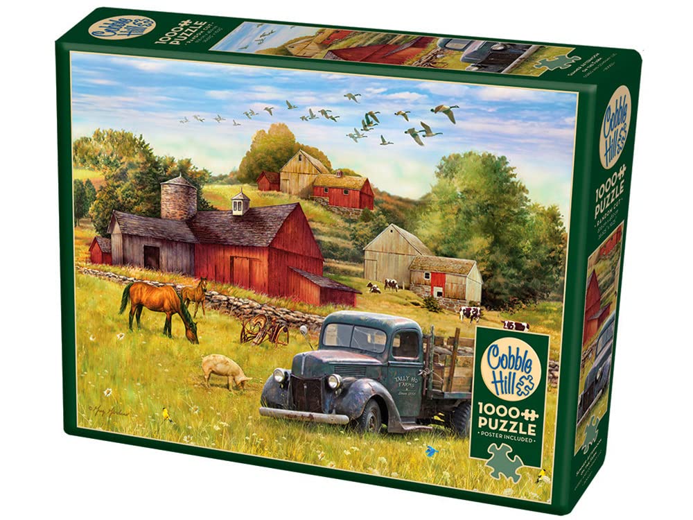 Cobblehill Puzzles 1000 pc Summer Afternoon on The Farm