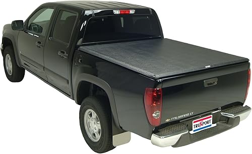 TruXedo TruXport - Cubierta tonneau enrollable suave para caja de camioneta  239601  Se adapta a ChevyGMC S10Sonoma Crew Cab 2001 - 2004 caja de 4