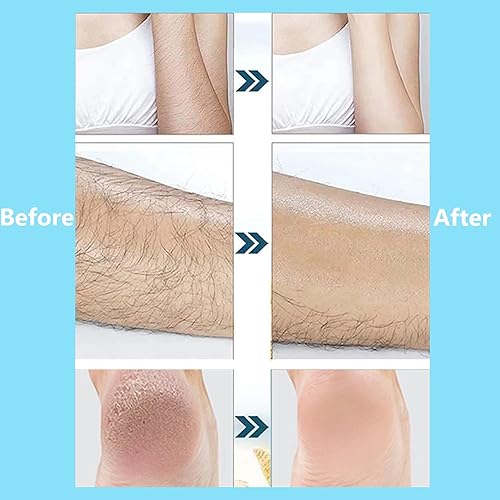 Miniatura 7 de PUIGOUI Borrador de pelo de cristal para mujeres y hombres, dispositivo removedor de pelo de cristal reutilizable, herramienta mágica de depilación