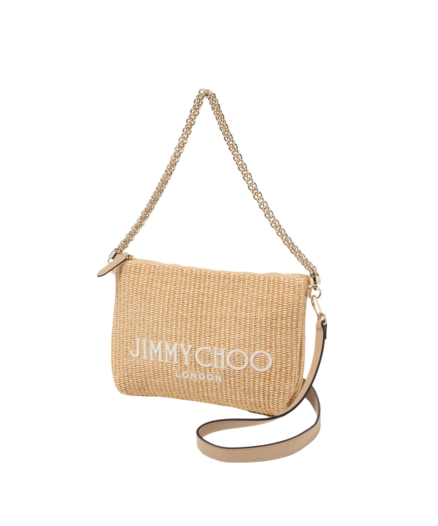 JIMMY CHOO CALLIE ドローストリングバッグ LATTE色